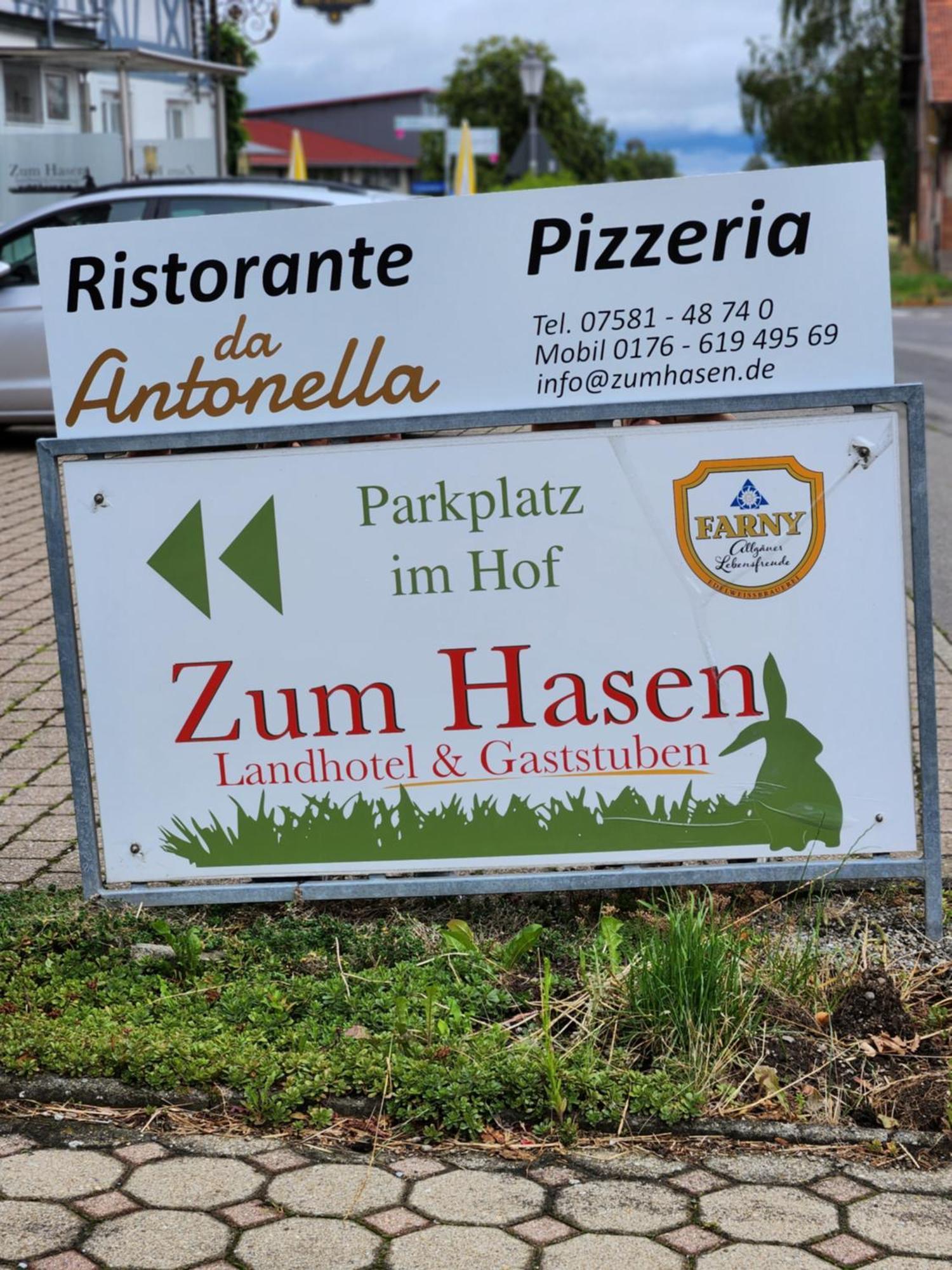Landhotel & Gaststuben Zum Hasen Bad Saulgau Dış mekan fotoğraf